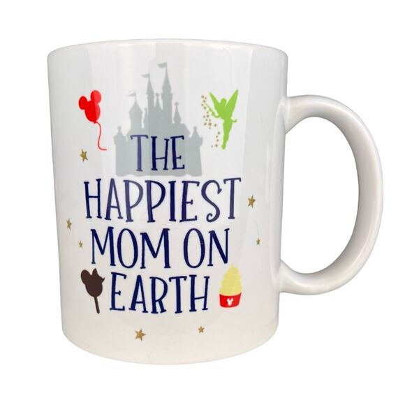 The Happiest Mom on Earth Disney Inspired Coffee Cup - Picture 1 of 5